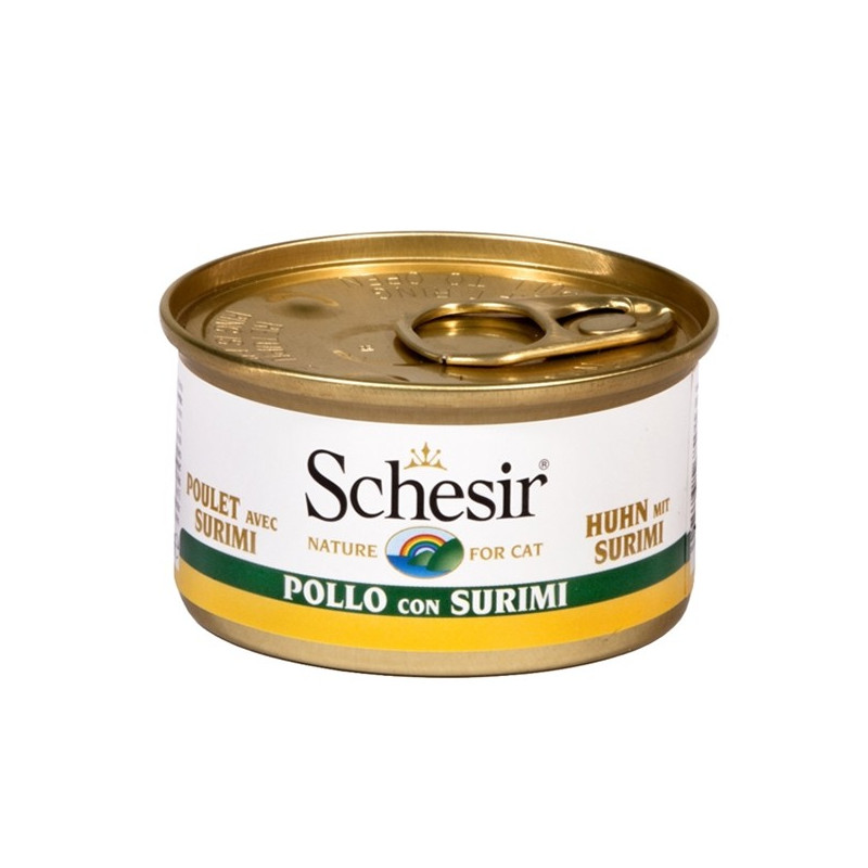 SCHESIR Hähnchenfilets mit Surimi in Gelee 85 gr.