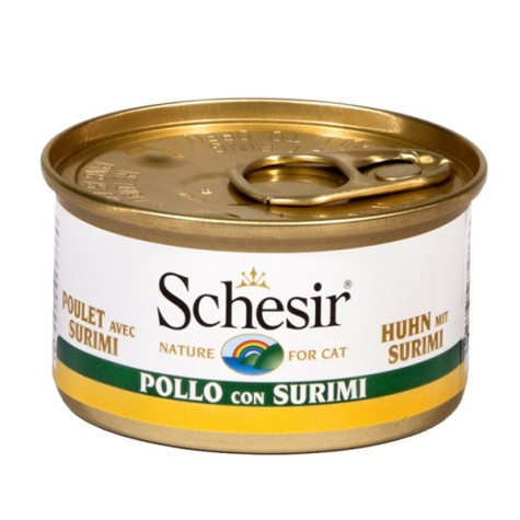 SCHESIR Filetti di Pollo con Surimi in Gelatina 85 gr. -