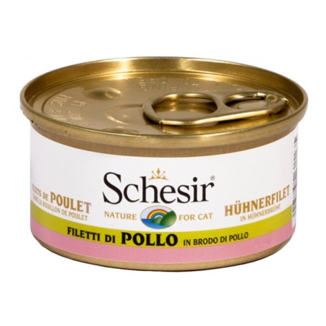 SCHESIR filets de poulet in bouillon de cuisson 70 g