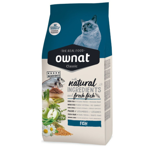 Ownat - Classic adult cat fresh fish 1.5 -