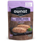 Ownat – Wetnat erwachsene Katze, sterilisiertes Huhn und Lachs, 85 g.