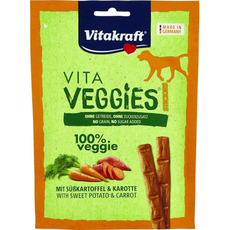 Vitakraft - Vita Veggie Dog Sticks Sweet Potatoes and Carrots 80 Gr. -