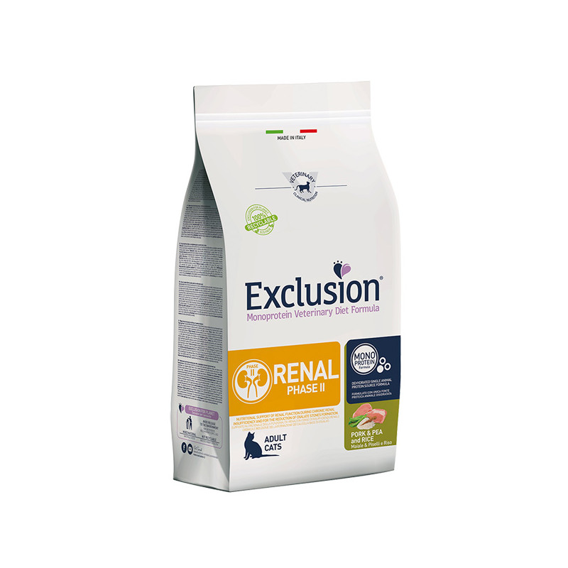 Exclusion - Diet Renal chat Phase 2 da 1,5 kg Exclusion - Diet Renal chat Phase 2 da 1,5 kg