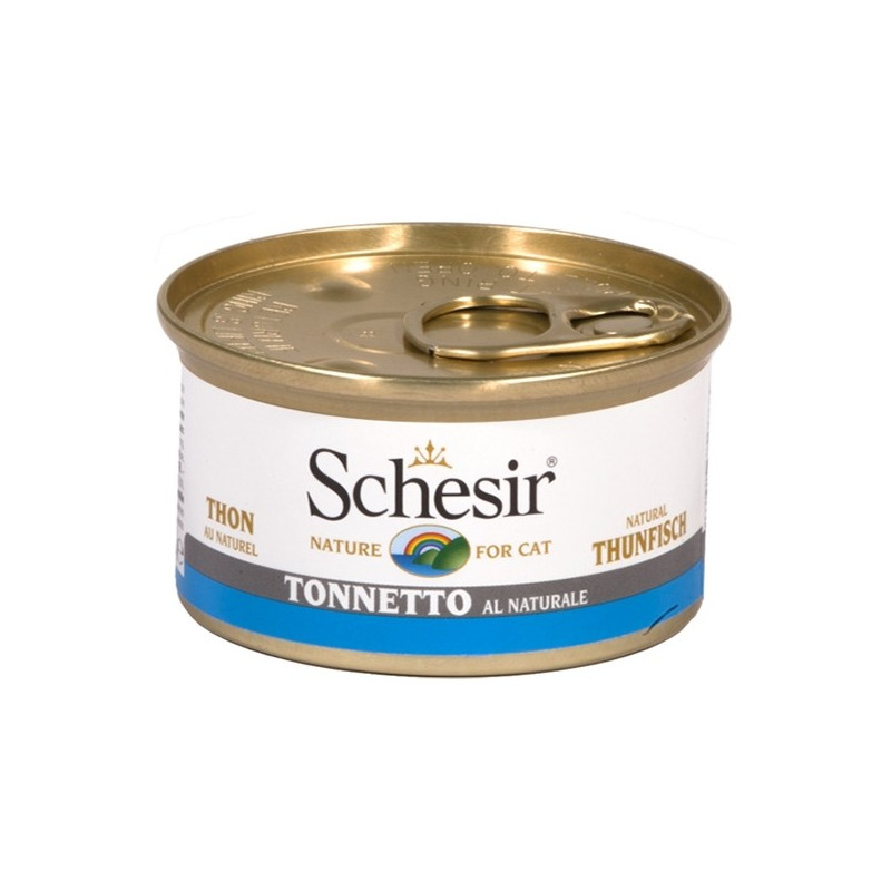 Schesir Gatto Tonnetto al Naturale in Kochwasser 85 gr.