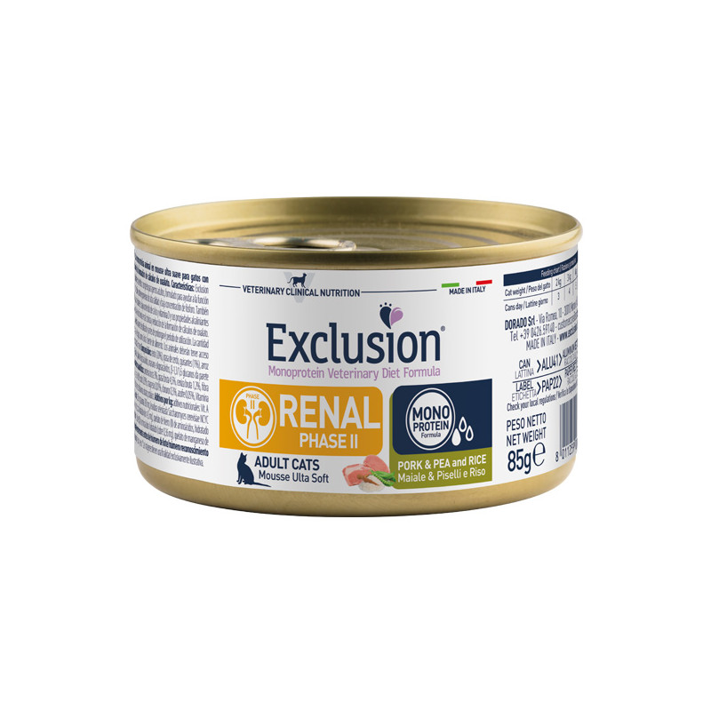 Exclusion - Diet Renal chat phase 2 85 g. Exclusion - Diet Renal chat phase 2 85 g.