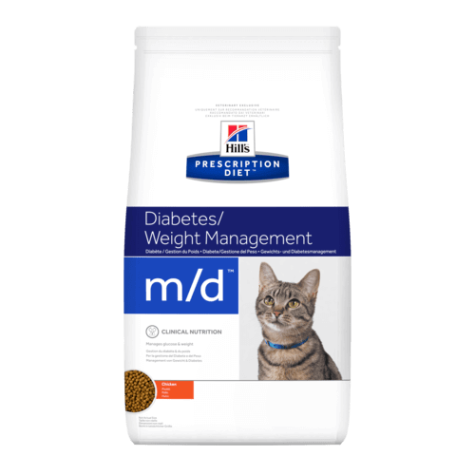 hill's m/d cat 1.5 kg -