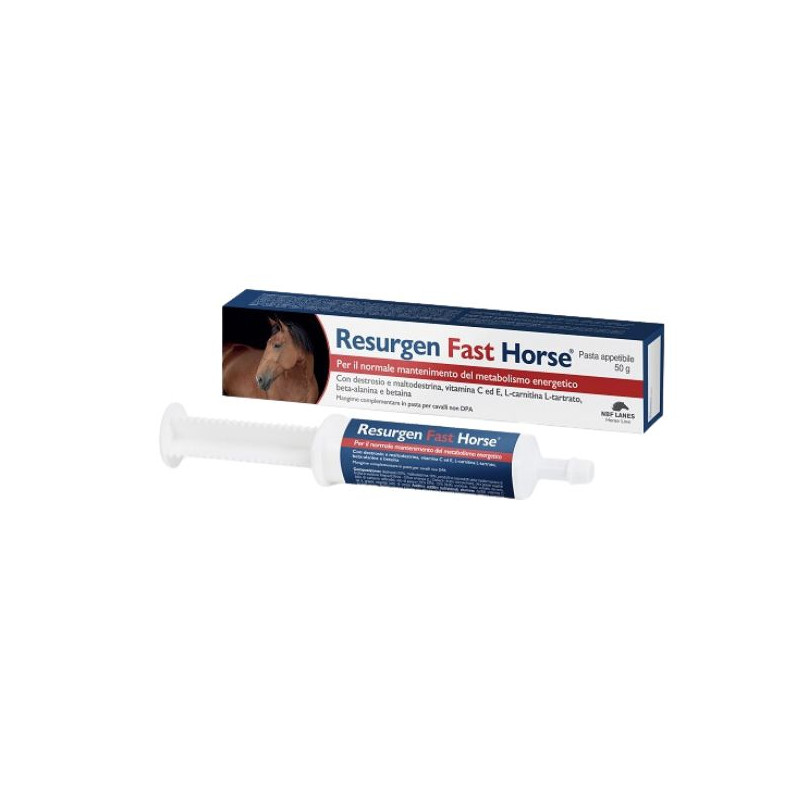 NBF Lanes - Resurgen FAST Horse 1 seringue da 50 mg. NBF Lanes - Resurgen FAST Horse 1 seringue da 50 mg.