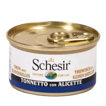 Schesir Gatto Tonnetto mit Alicette in Gelee 85 gr.