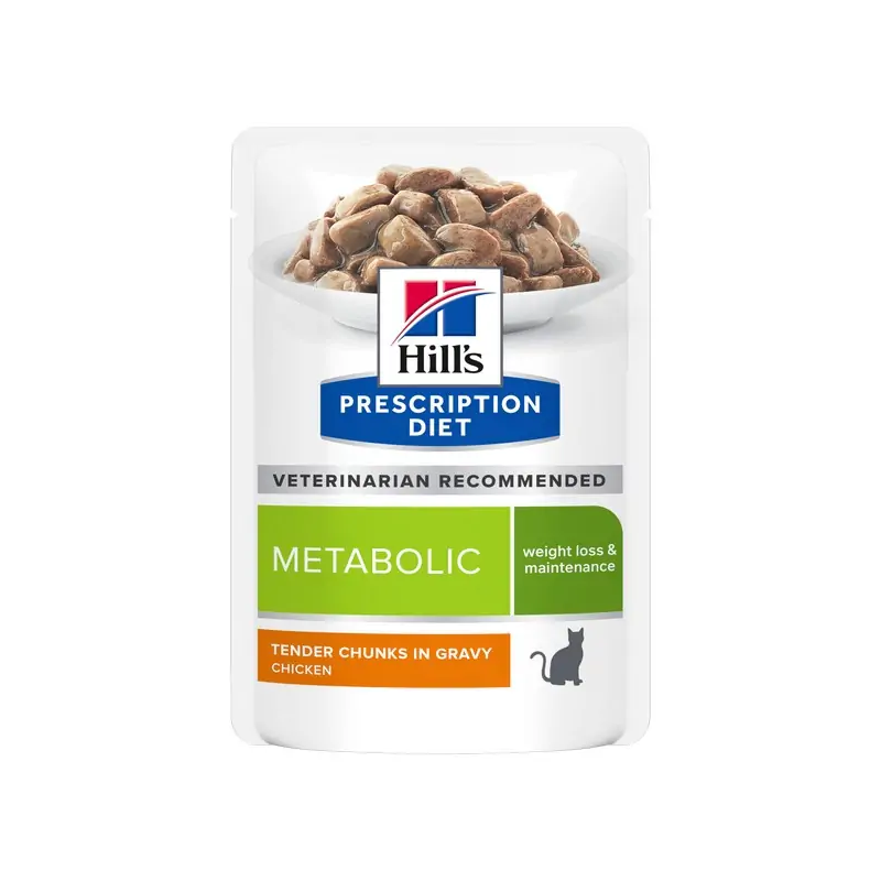 Hill's Cat metabolisch 12 Beutel à 85 gr.