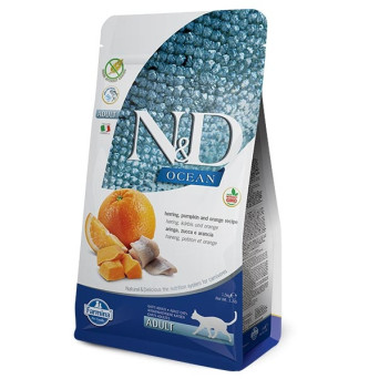 copy of FARMINA N&D Ocean mit Hering, Kürbis und Orange 1,5 kg. - 