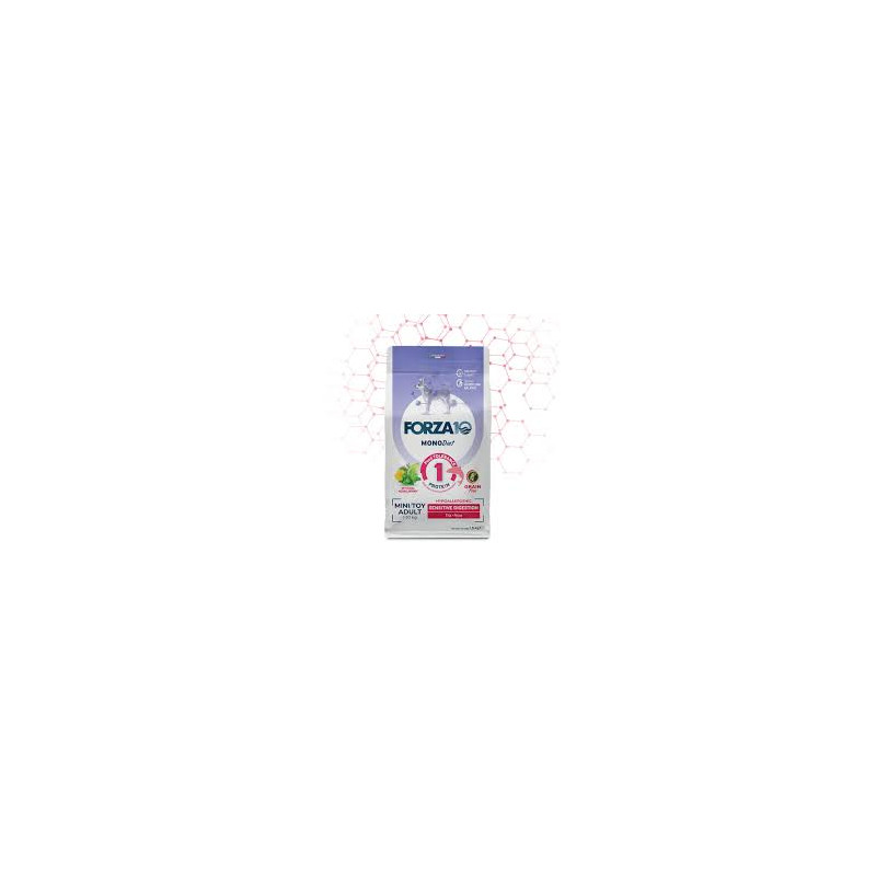 FORZA10 chien monodiet adult minitoy sensitive digestion poisson 1,5 kg FORZA10 chien monodiet adult minitoy sensitive digestion poisson 1,5 kg