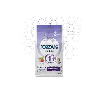 FORZA10 dog monodiet adult minitoy sensitive skin fish 1.5 kg -