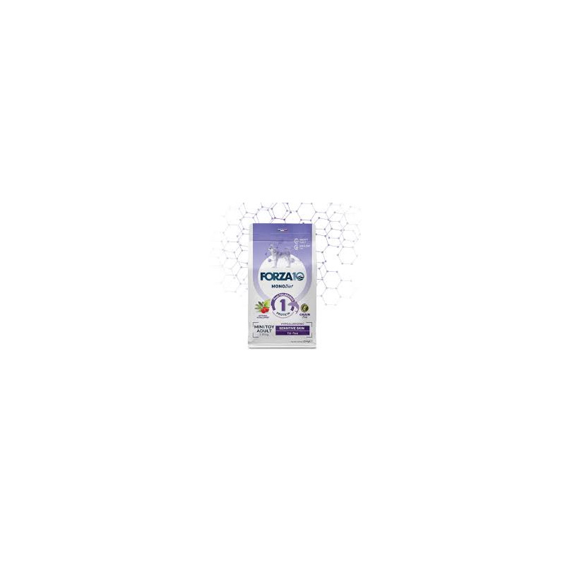 FORZA10 chien monodiet adult minitoy sensitive skin poisson 1,5 kg FORZA10 chien monodiet adult minitoy sensitive skin poisson 1,5 kg