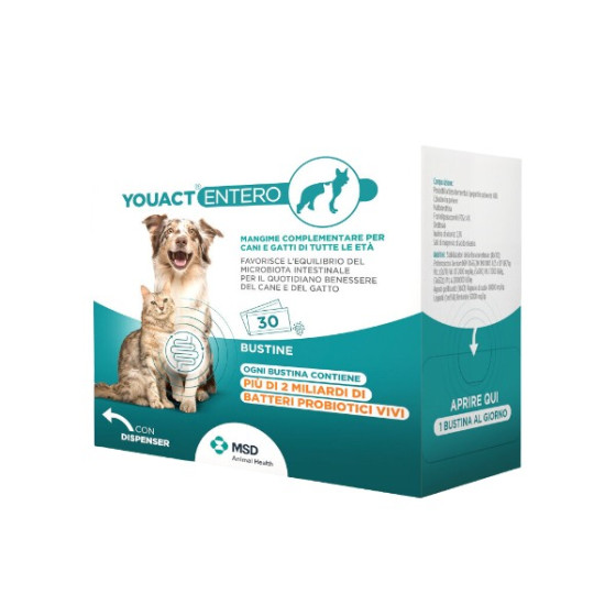 MSD Animal Health-Youact entero 30 bustine - 