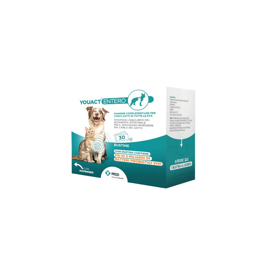 MSD Animal Health-Youact entero 30 sachets