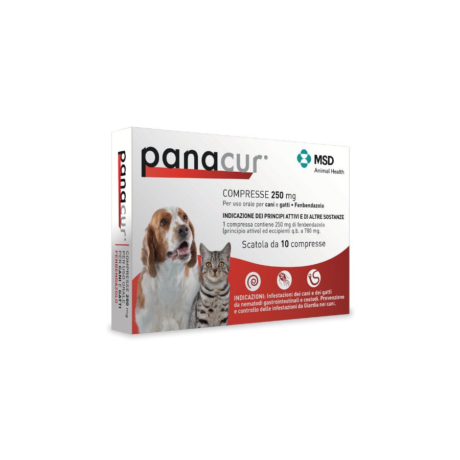 MSD Animal Health - Panacur 10x500 comprimés MSD Animal Health - Panacur 10x500 comprimés