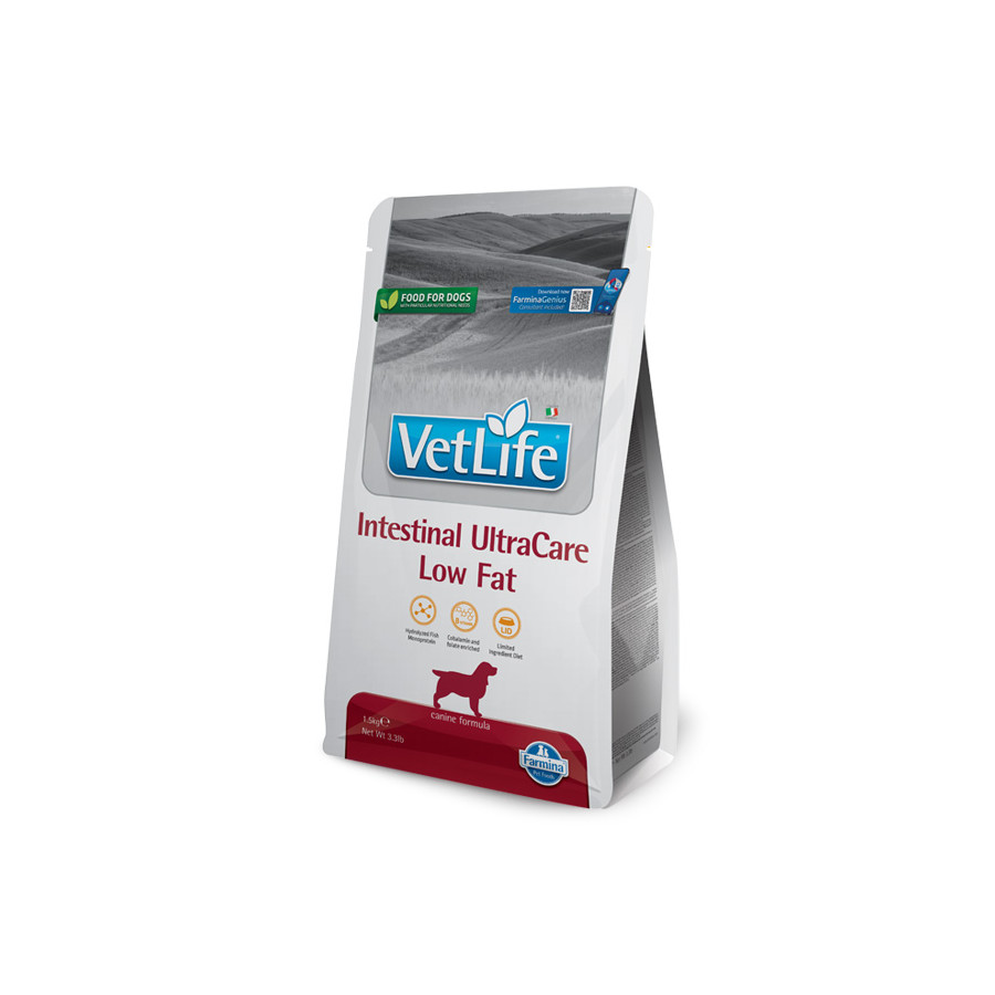Farmina - Vet Life dog intestinal ultracare low fat 1,5 kg Farmina - Vet Life dog intestinal ultracare low fat 1,5 kg