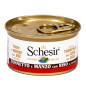 Schesir Chat Tonnetto avec filets de bœuf et riz al Naturel 85 g