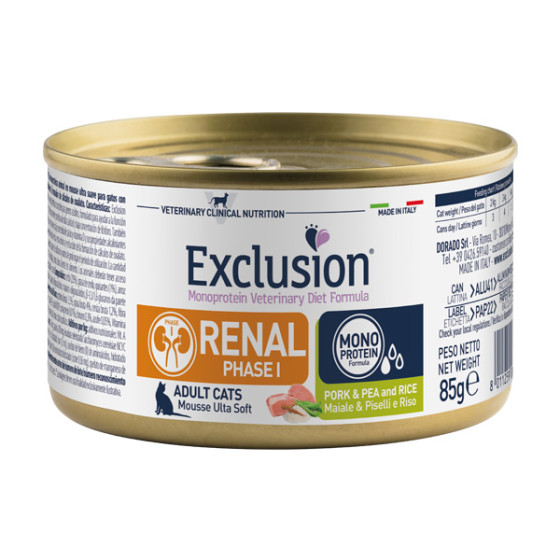 Exclusion - Diet Renal gatto Phase 1  85gr. - 