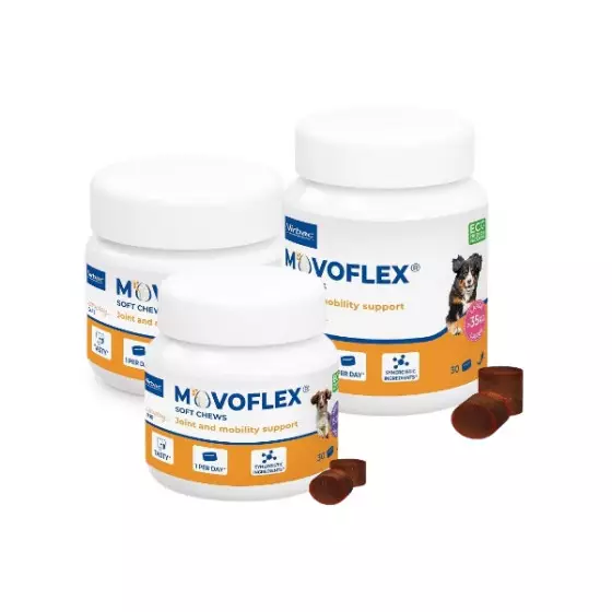 Virbac - Movoflex per cani fino a 15 kg 30cpr - 