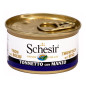 Schesir Cat Thunfisch mit Rinderfilets in Gelee 85 gr.