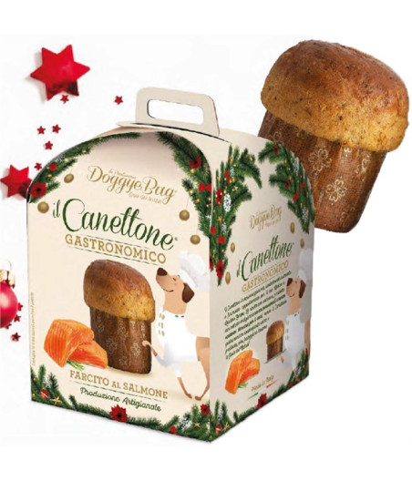 DoggyeBag - CANETTONE farcito al salmone 125 gr. - 