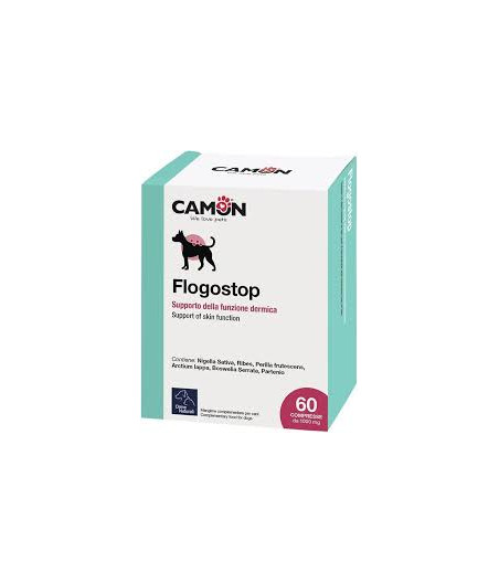 Camon - Flogostop 60 Tabletten für Hunde und Katzen - 