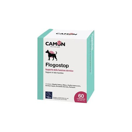 Camon - Flogostop 60 cpr per cani e gatti - 