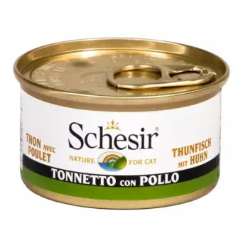 Schesir Gatto Tonnetto con Filetti di Pollo in Gelatina 85 gr. - 