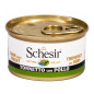 Schesir Chat Tonnetto avec filets de poulet en gelée 85 g