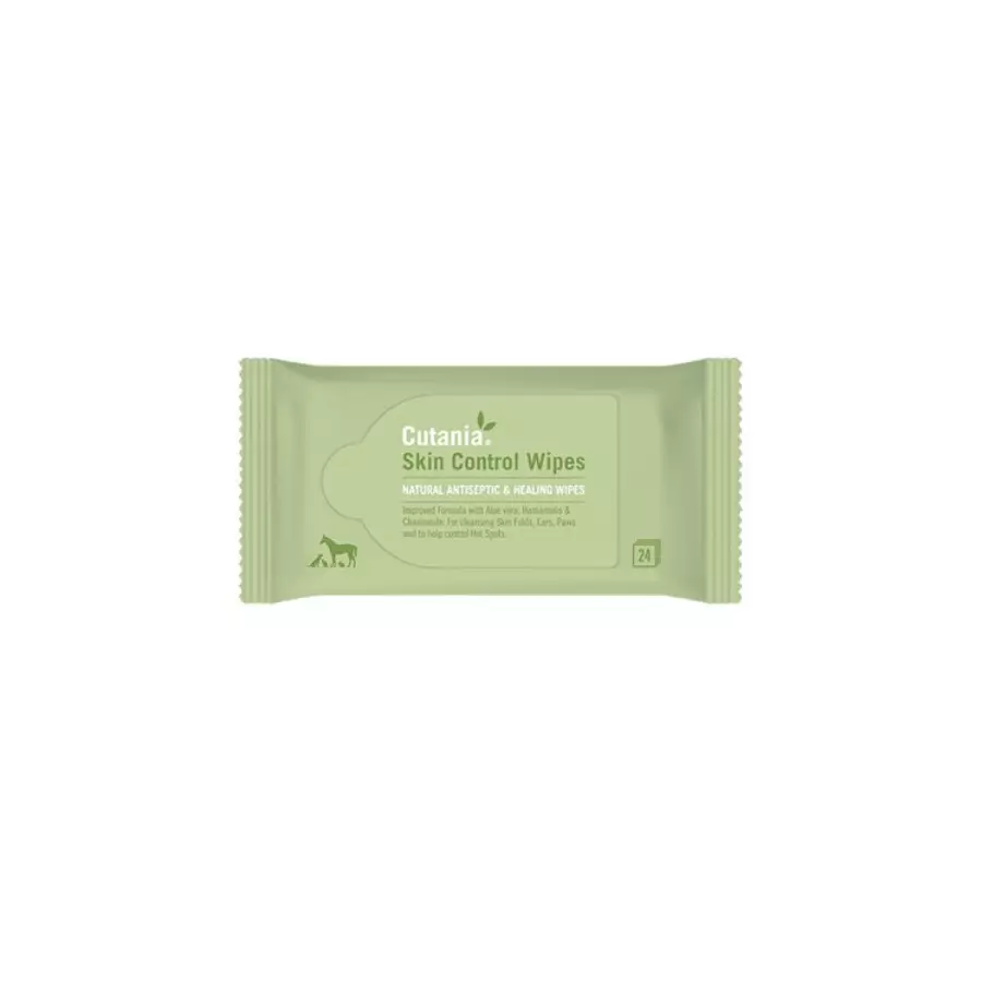 Vetnova - Cutania Skin control wipes 24 salviette