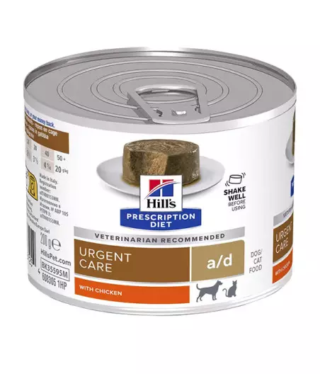 Hill's wet a/d für Hunde und Katzen 12 X 200 gr. - 