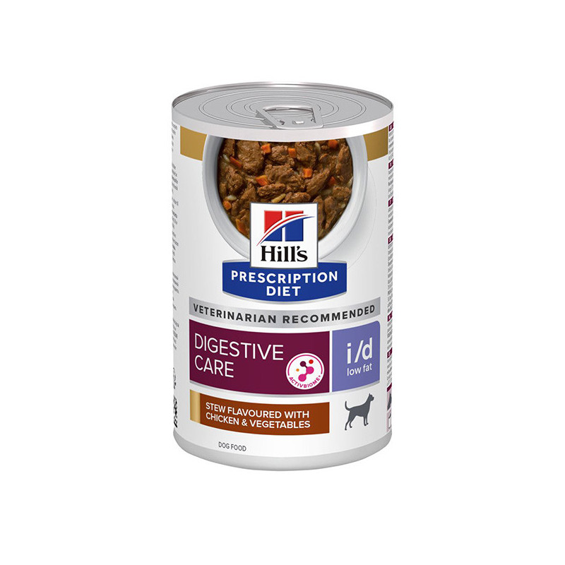 Hill's Chien i/d Digestive Care Low Fat Spezzatino Poulet et légumes 354 g g
