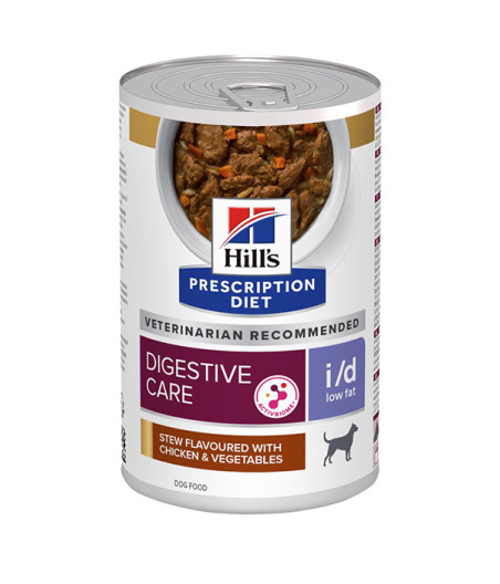 Hill's Cane i / d Digestive Care Low Fat Stew Chicken Vegetables 354 Gr. - 