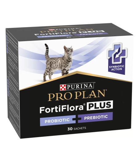 Purina Pro Plan gatto Fortiflora Plus Probiotic + Prebiotic 30 buste 1,5 gr - 