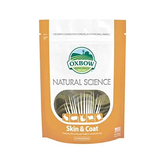 OXBOW ANIMAL HEALTH Natural Science Haut und Fell 120 gr. - 