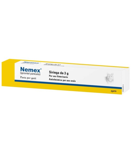 Pfizer Nemex Gatti Os Pasta 3 Gr.(vermifugo) - 