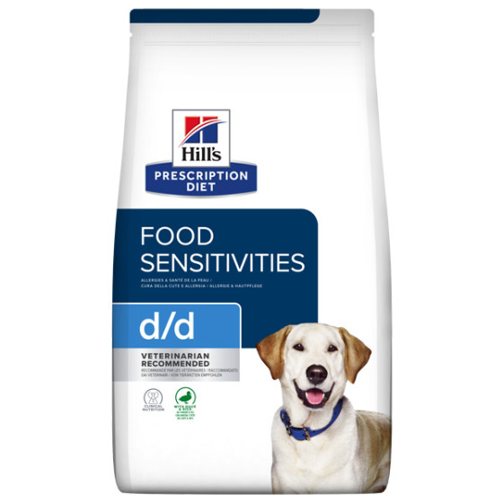 Hill's - diet d/d cane anatra e riso 12 kg - 
