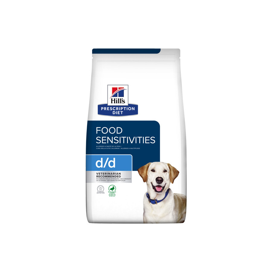 Hill's - diet d/d chien canard et riz 12 kg Hill's - diet d/d chien canard et riz 12 kg