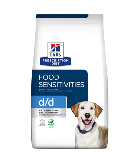 Hill's - diet d/d cane anatra e riso 1,5 kg - 