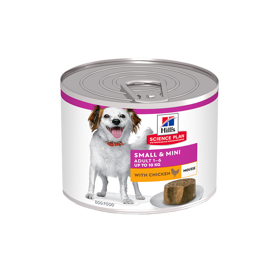Hill's - adult small mini mousse mit Huhn 200 gr.