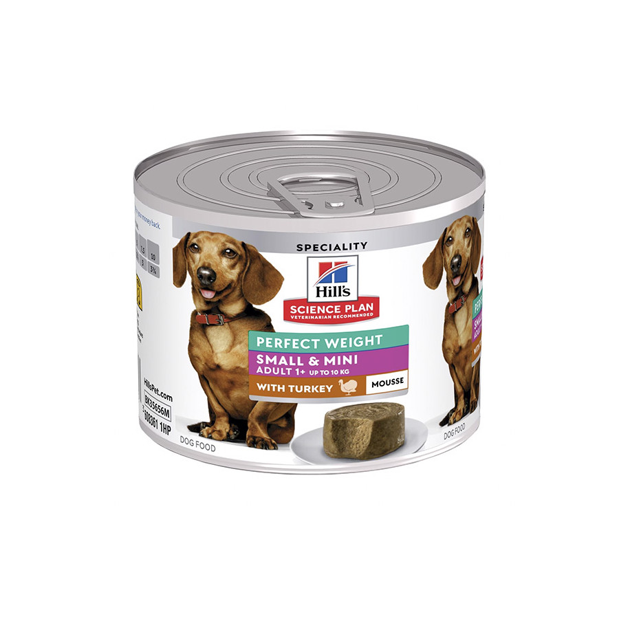 Hill's - adult small mini perfect weight mousse mit Truthahn 200 gr. Hill's - adult small mini perfect weight mousse mit Truthahn 200 gr.
