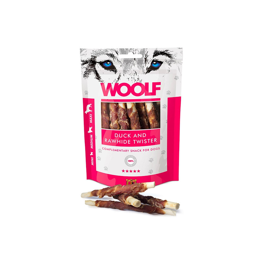 WOOL SNACK ROTOLINI DI Duck 100 GR. WOOL SNACK ROTOLINI DI Duck 100 GR.