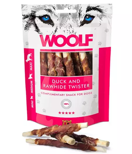 WOOL SNACK ROTOLINI DI ANATRA 100 GR. - 