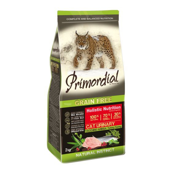 Primordial - adult gatto grain free urinary 2 kg