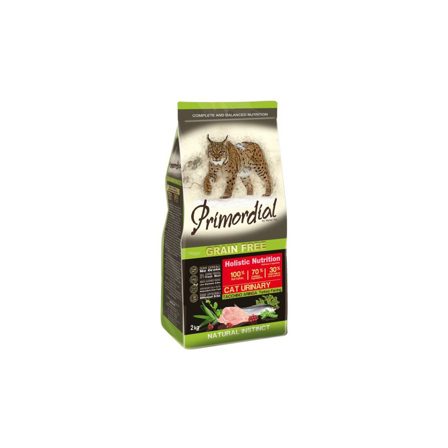 Primordial - adult gatto grain free urinary 2 kg