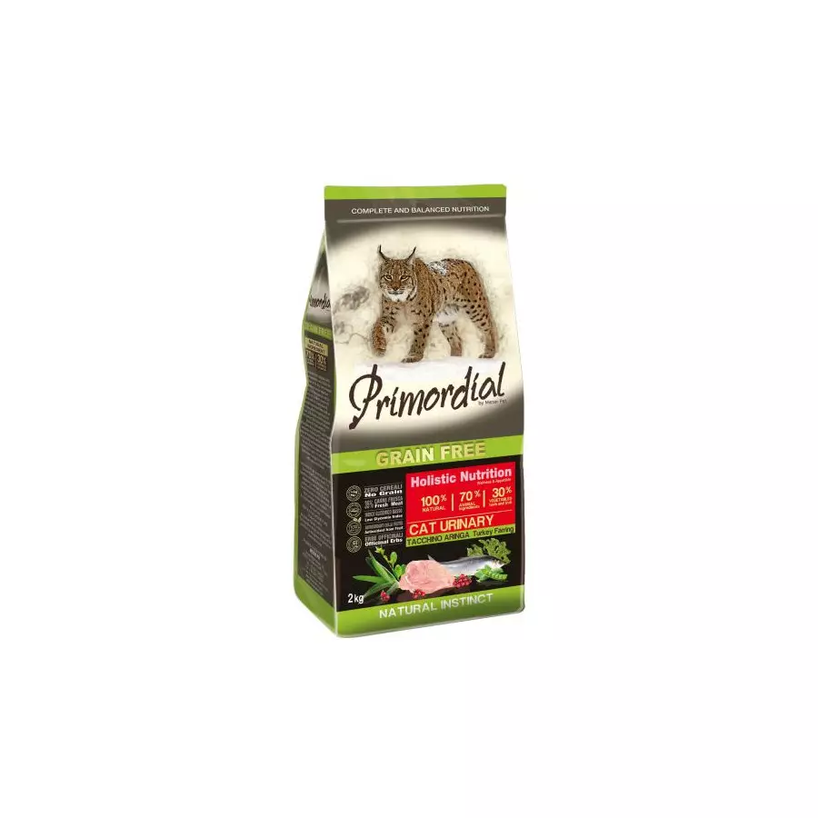Primordial - adult gatto grain free urinary 2 kg