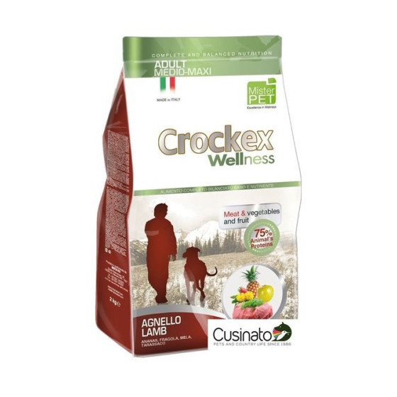 CROCKEX Wellness agnello 12 kg - 