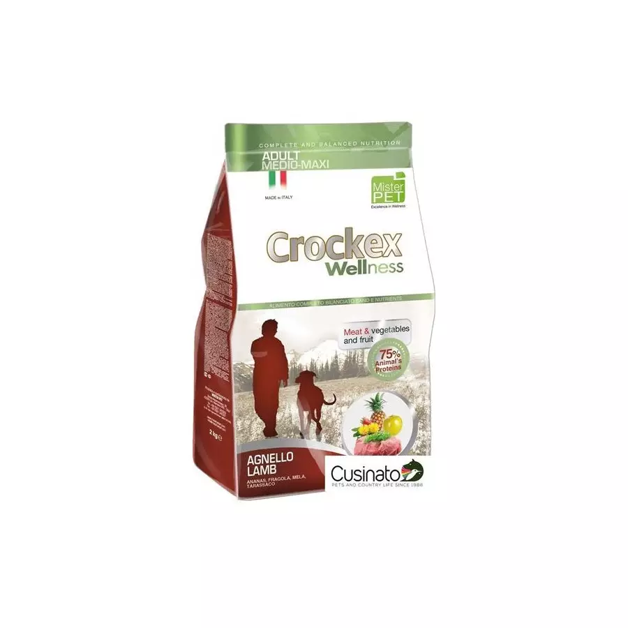CROCKEX Wellness agnello 12 kg CROCKEX Wellness agnello 12 kg
