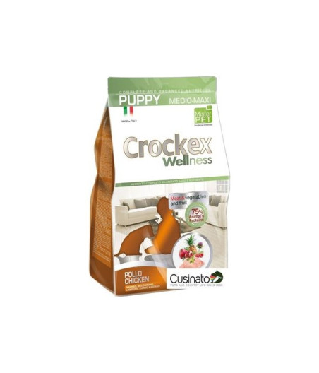 CROCKEX Wellness puppy pollo e riso 12 kg - 